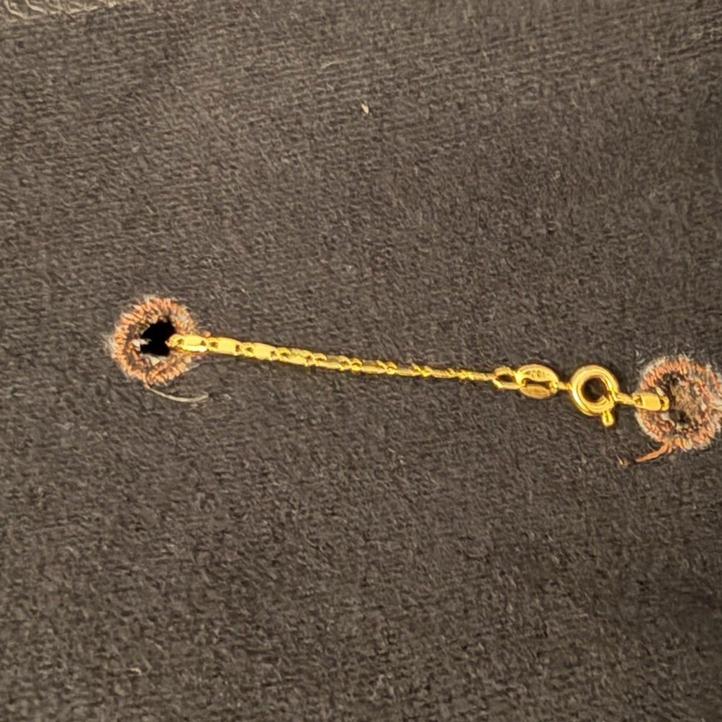 BARRAGAN DESIGNER STREETWEAR Chain Hoodie - Brown Tie-Dye - Size XL Gender Neutral