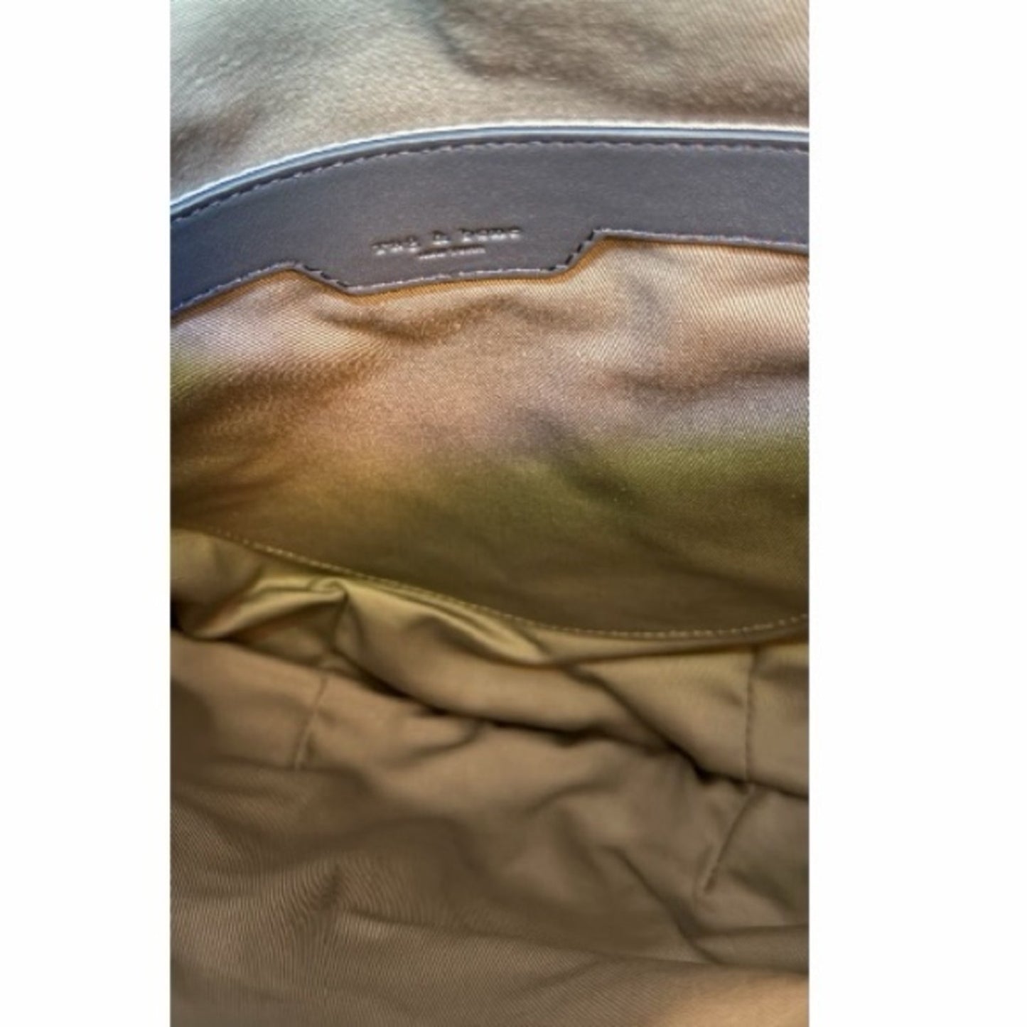 rag & bone Quilted Spire Mini Hobo Bag - Slate NEW