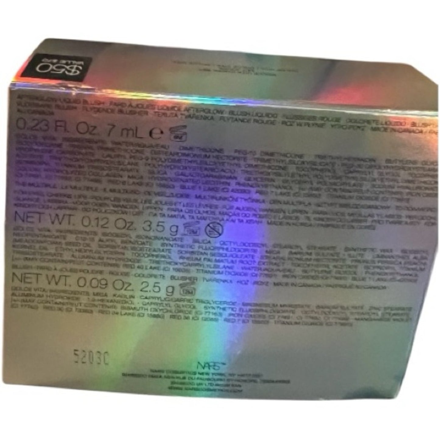 NARS Dolce Vita Holiday Cheek Trio Limited Edition Christmas Makeup Set NIB