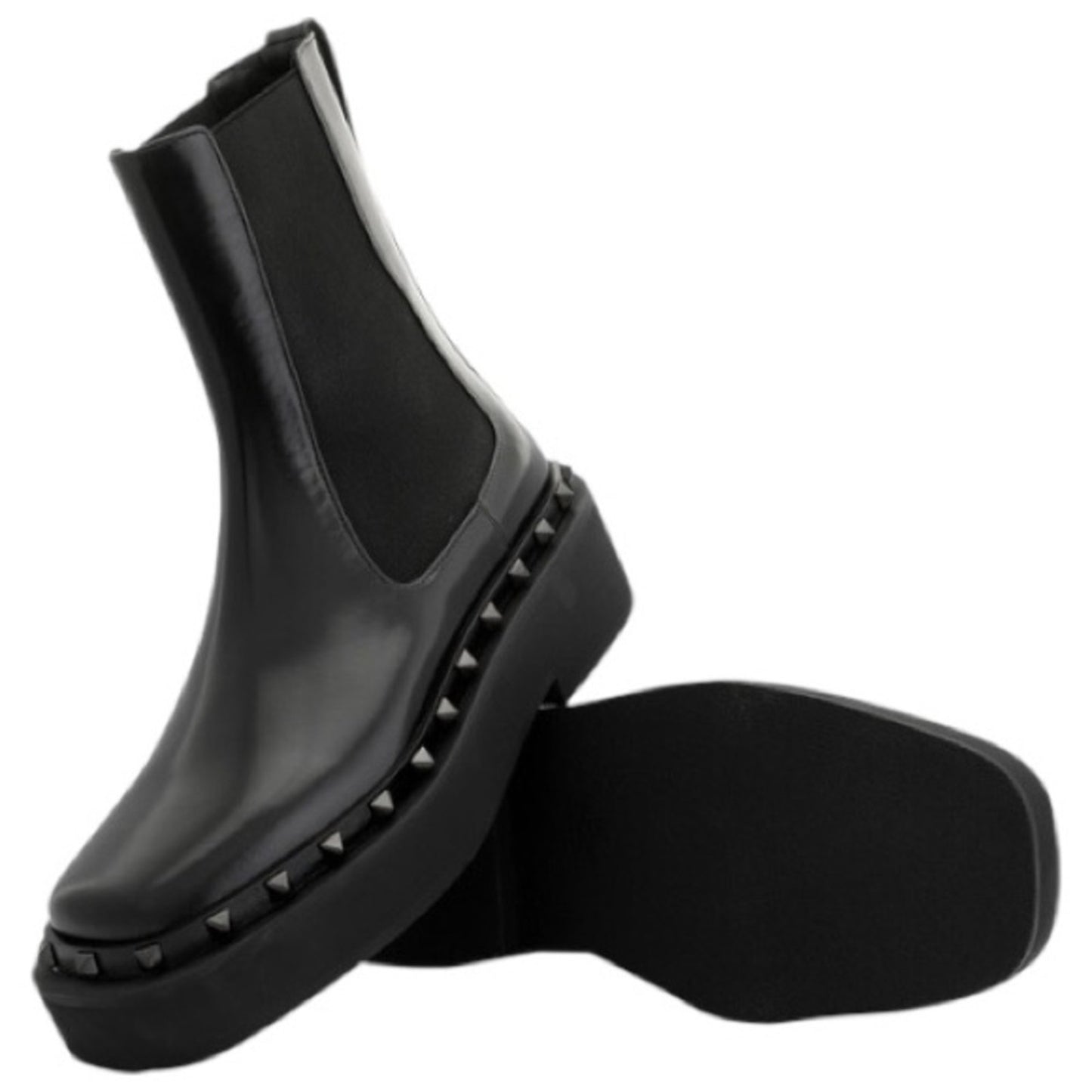 VALENTINO GARAVANI Rockstud M-Way Ankle Boots Women’s 7.5
NIB w/ Duster