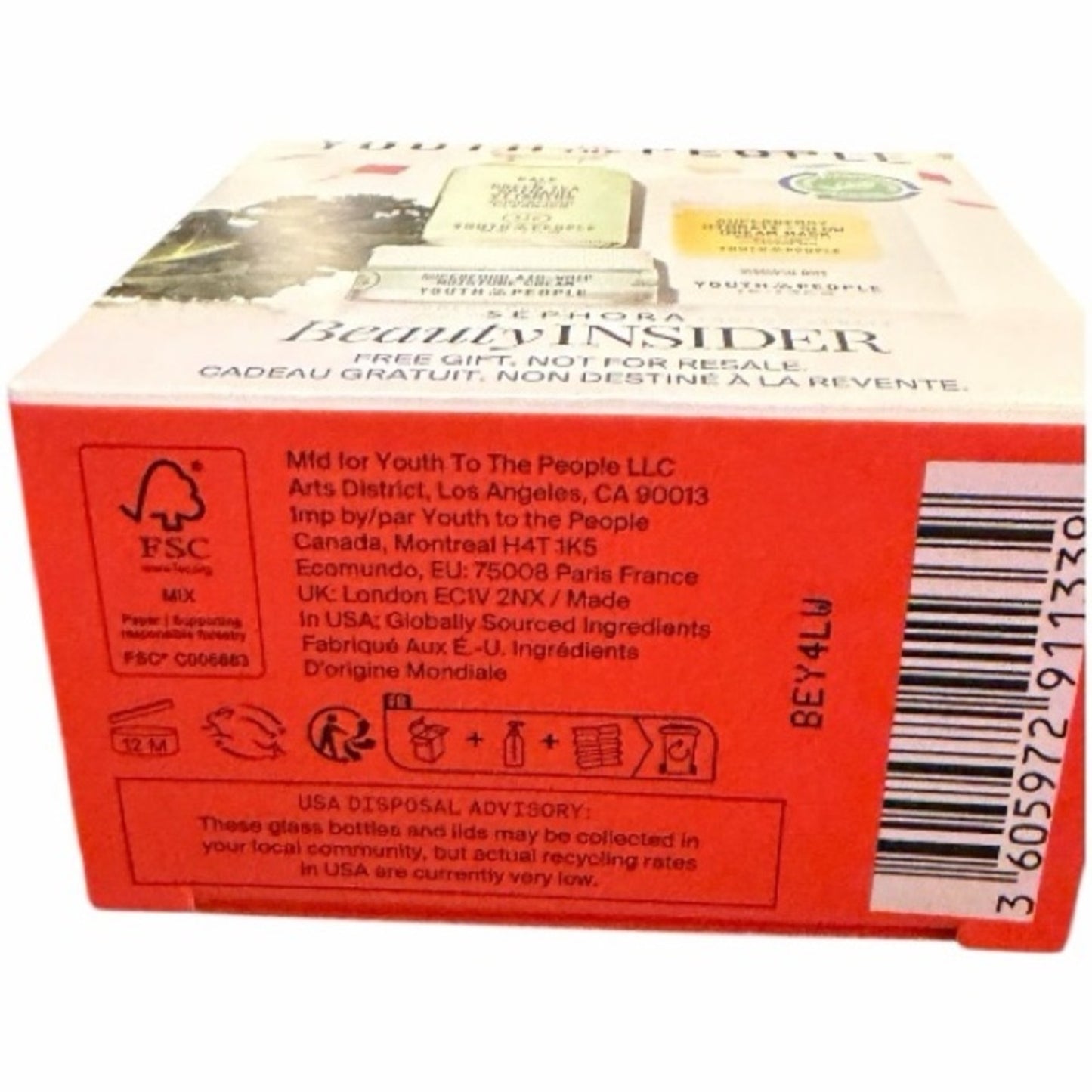 Youth To The People Superfood Skincare Set Cleanser Moisture Cream Mask NEW