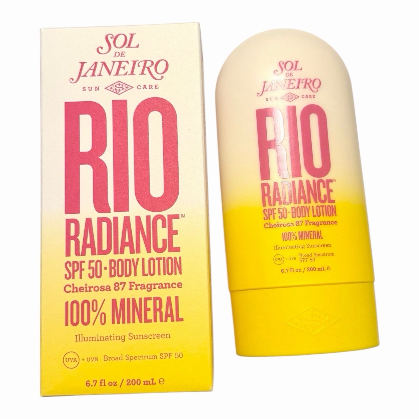 Sol de Janeiro Rio Radiance Body Lotion SPF 50 6.7 fl Oz, Cheirosa 87 Fragrance