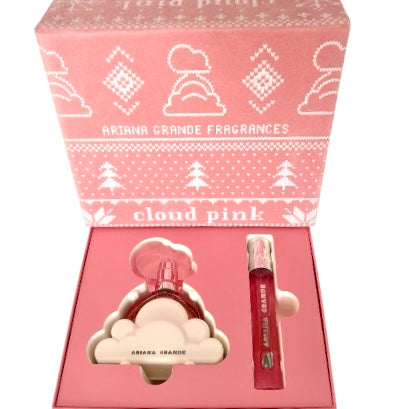 Ariana Grande Cloud Pink Gift Set – Eau de Parfum + Travel Spray (New in Box)