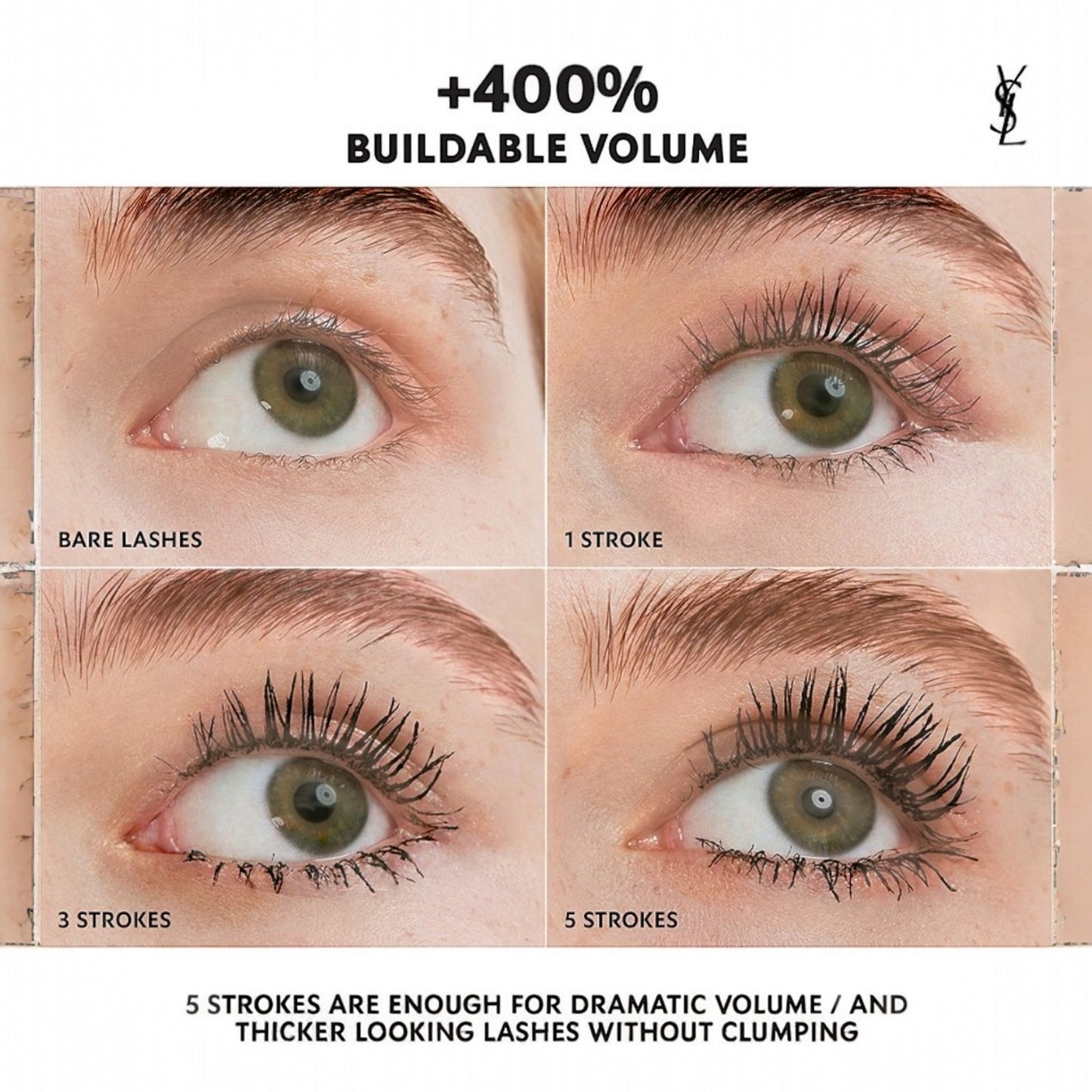 YSL Lash Clash Mascara Nior (black) waterproof, smudge proof