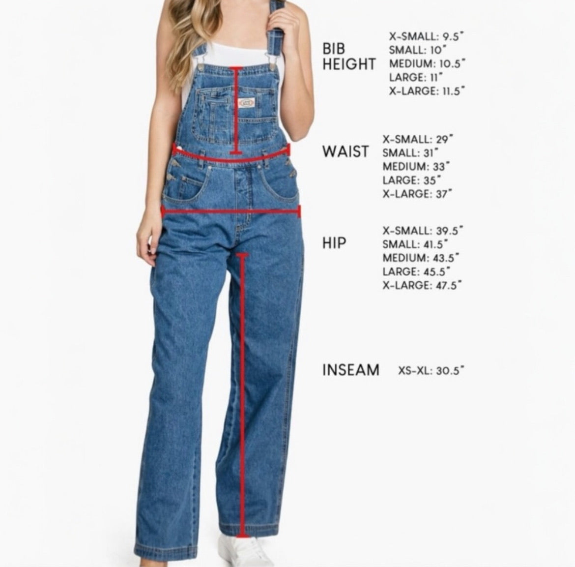 Lana Roux 90’s Retro Utility Denim Twill Overalls