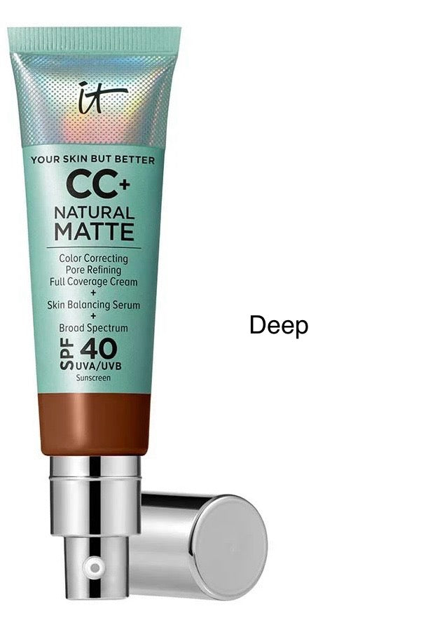 IT Cosmetics Your Skin But Better CC+ Oil-Free Matte (1.08 OZ.) with SPF 40