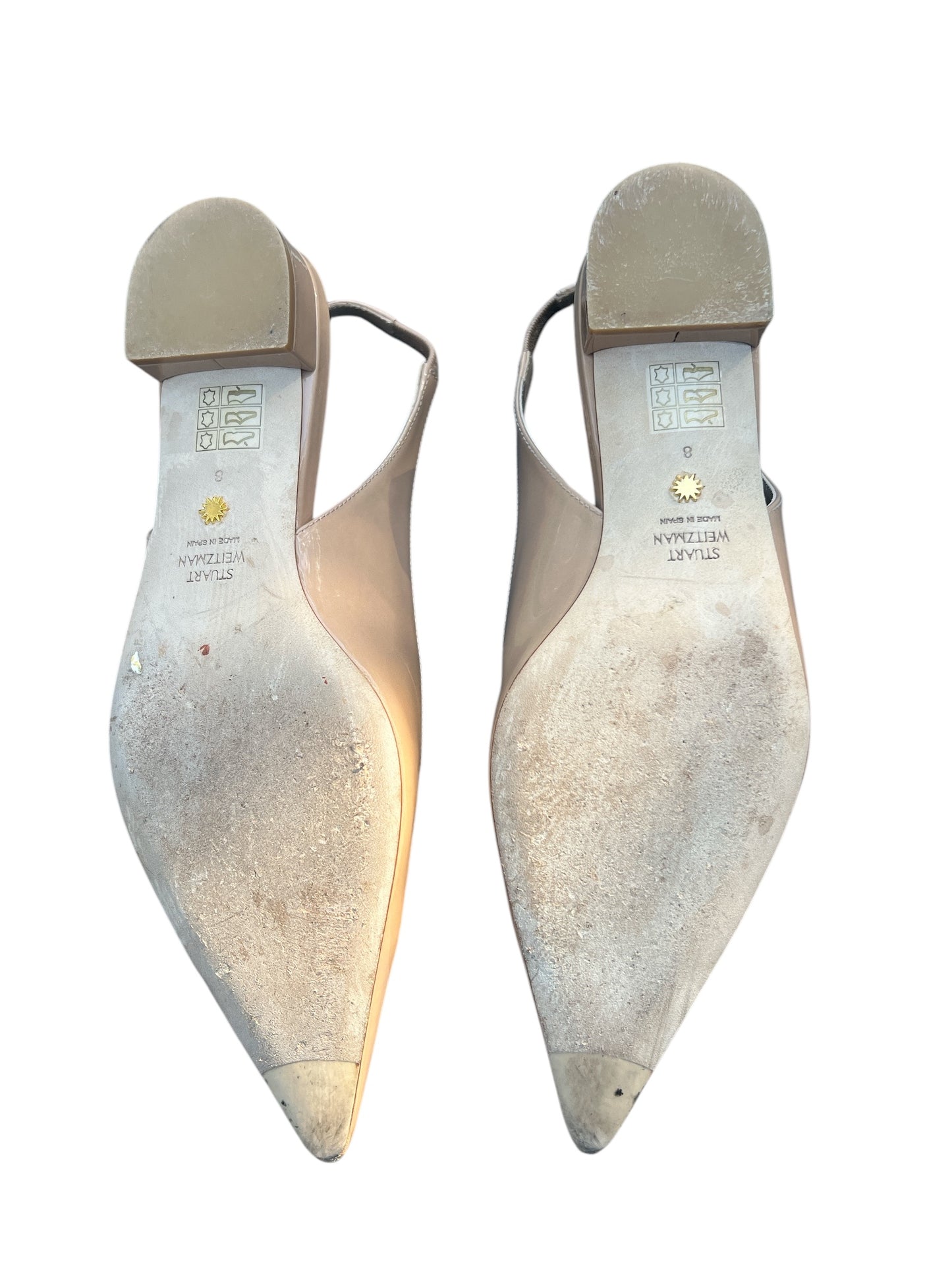 Point toe sling back