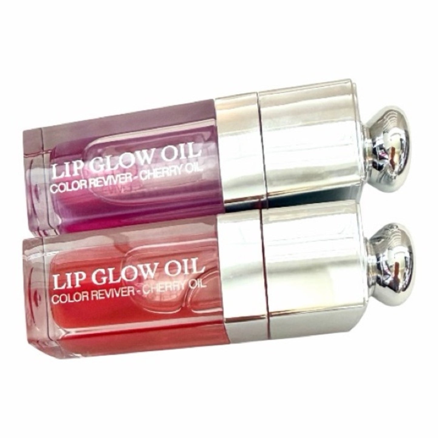 Dior Lip Glow Oils • 063 Pink Lilac & 061 Poppy Coral •Authentic, New