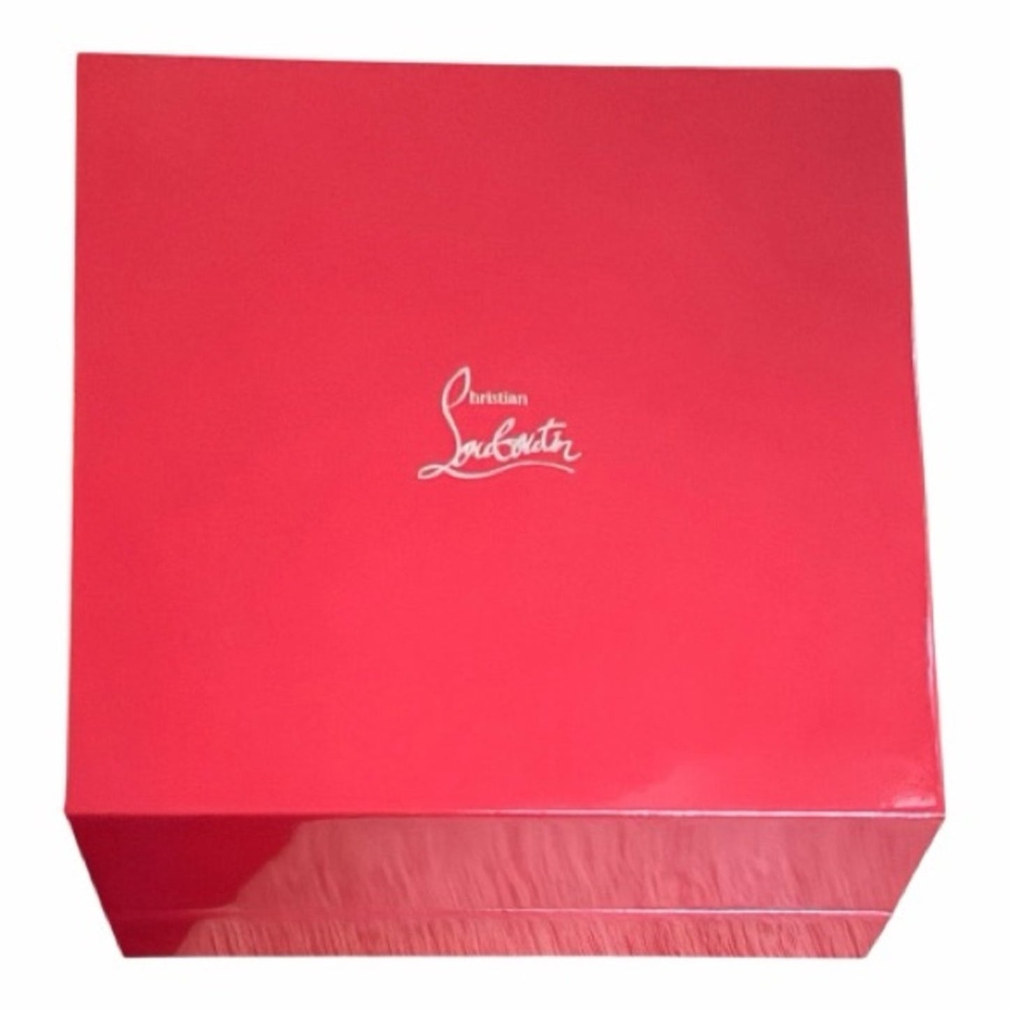 Christian Louboutin Black & Silver Studded Case NWB & Key NWB