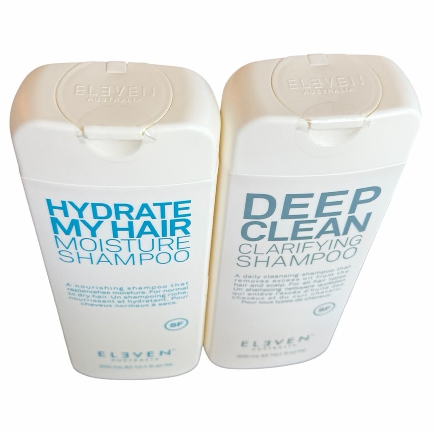 ELEVEN Australia Hydrate My Hair Moisture + Deep Clean Clarifying Shampoo Set