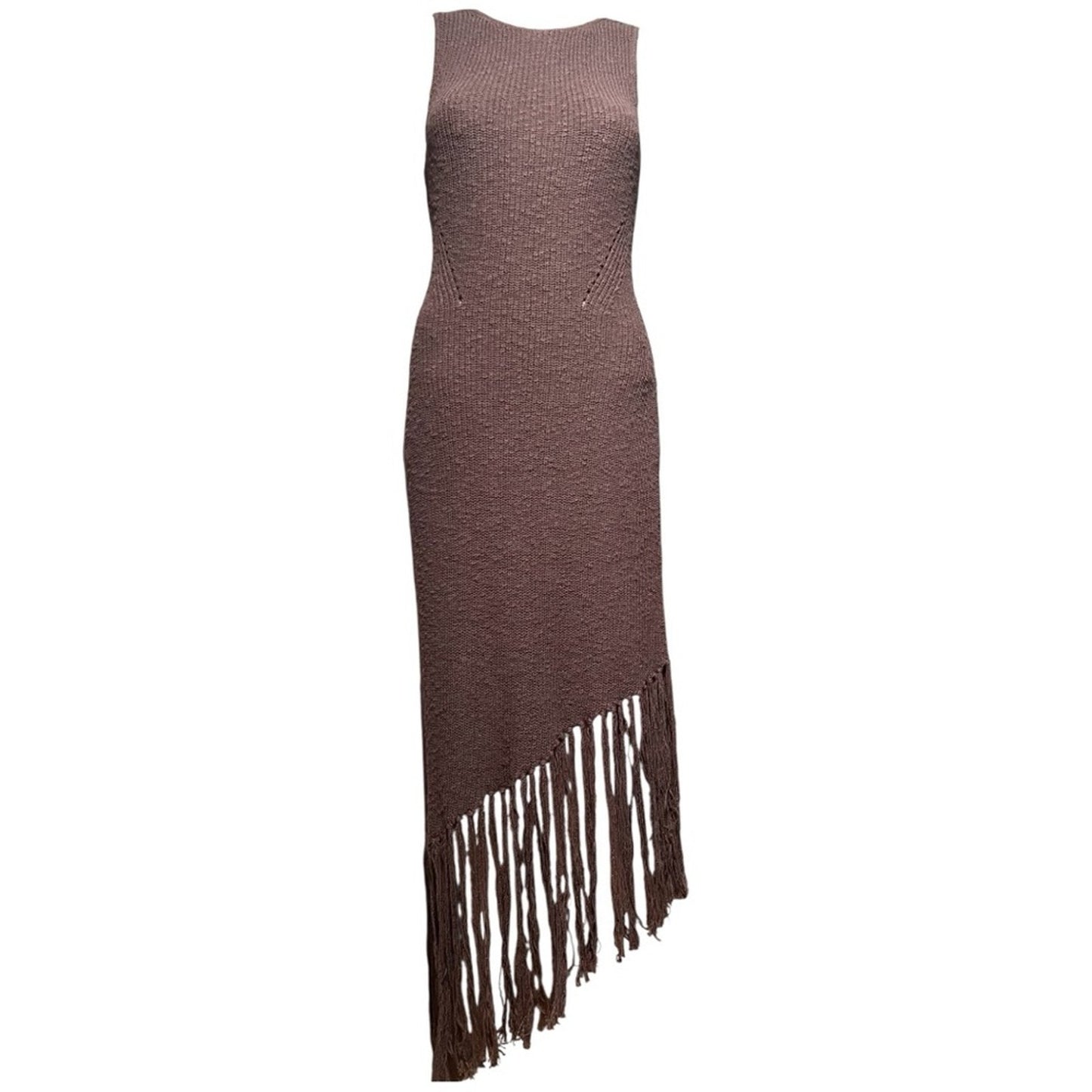 Rails Rylee Lumber Knit French Dress Size Med  NWT - Brown MIDI