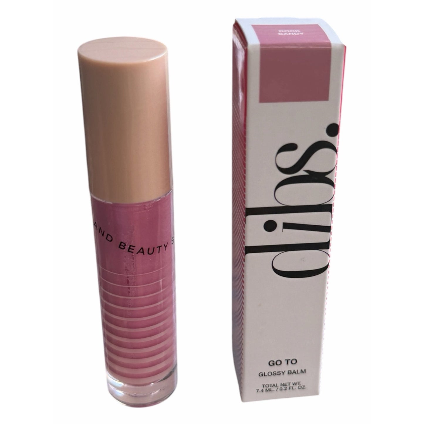 DIBS Go To Glossy Balm Lip Gloss 7.4ml Shade Rock Candy New in Box