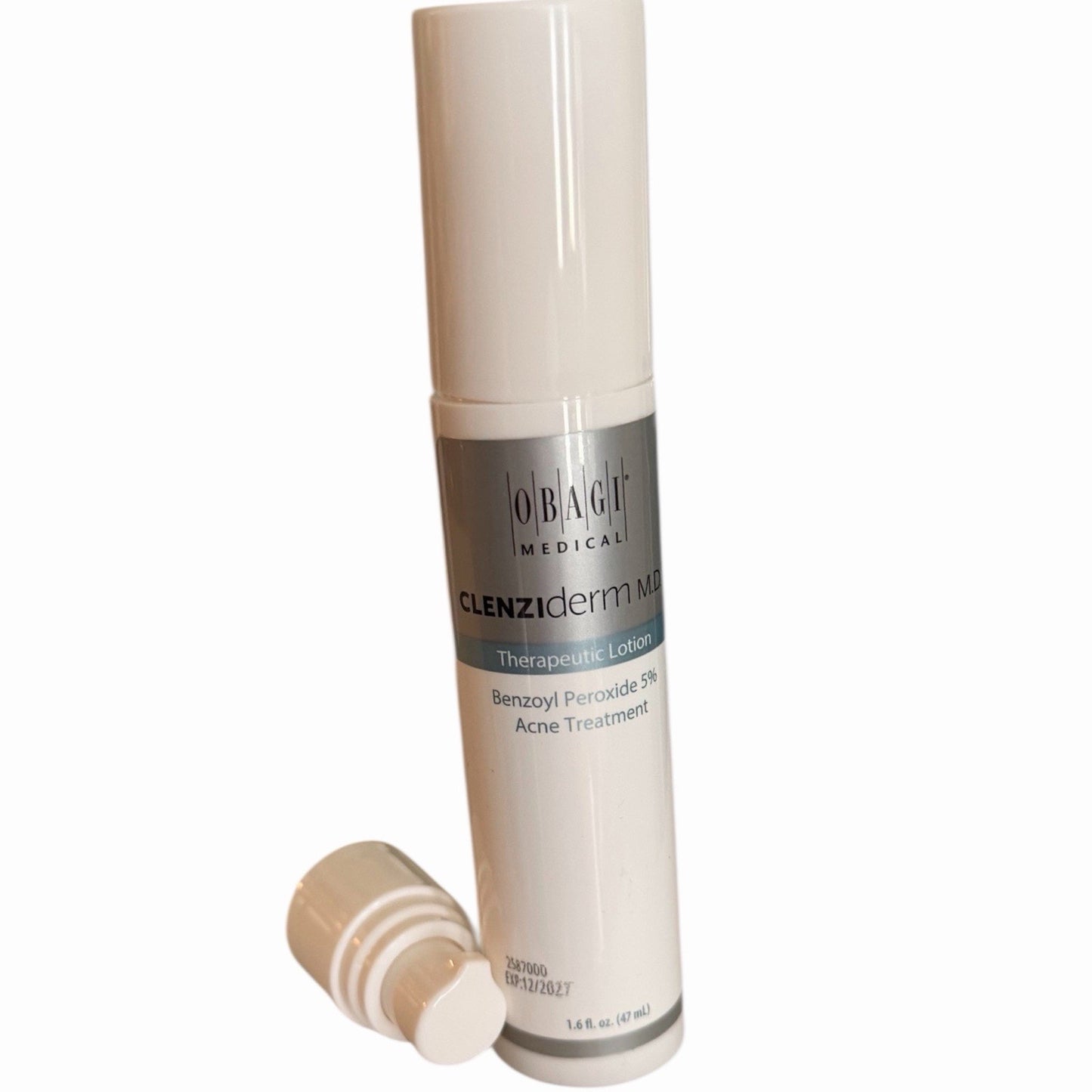 Obagi CLENZIderm M.D. Therapeutic Lotion 5% Benzoyl Peroxide Acne Treatment NEW