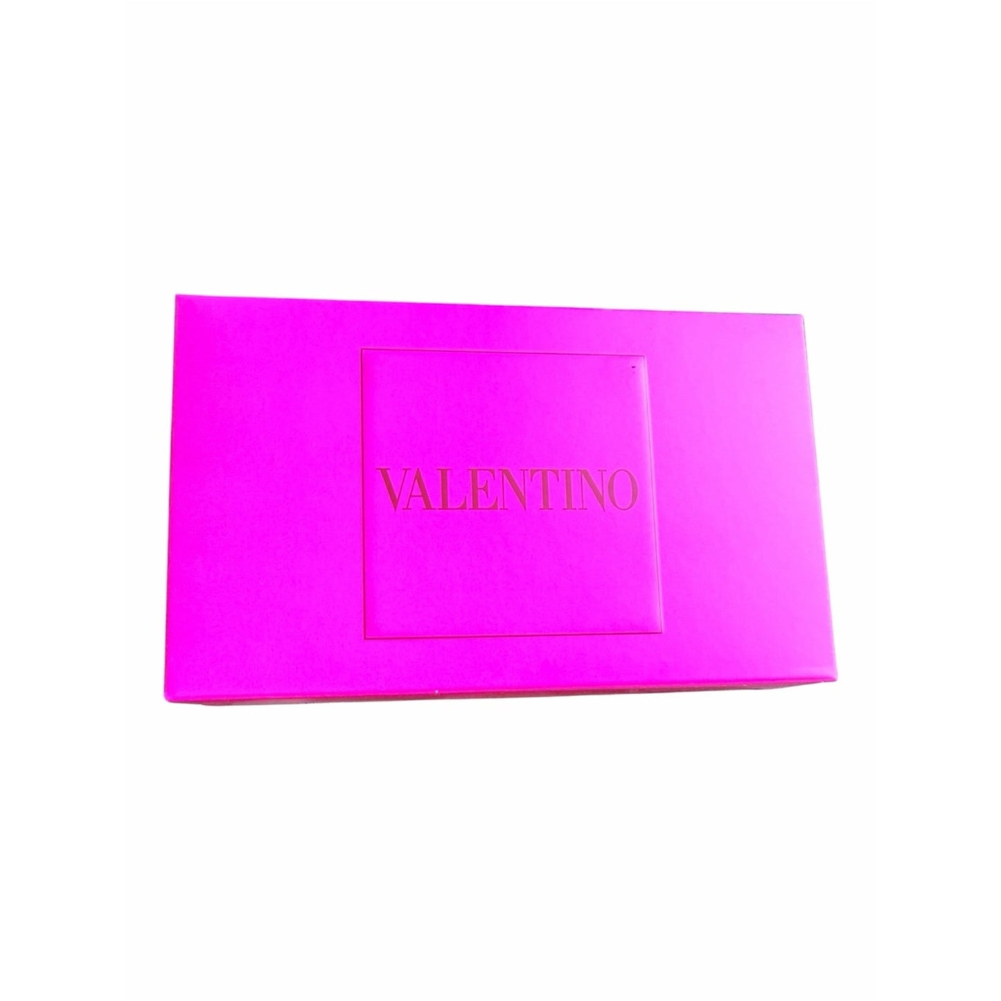 Valentino Spike Matte Lipstick 123R 100R Refill Pink VLogo Pouch Gift Set NIB