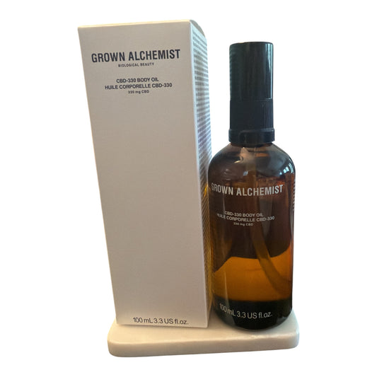 Grown Alchemist CBD-330 Body Oil 100 mL – 330 mg CBD – New In Box
