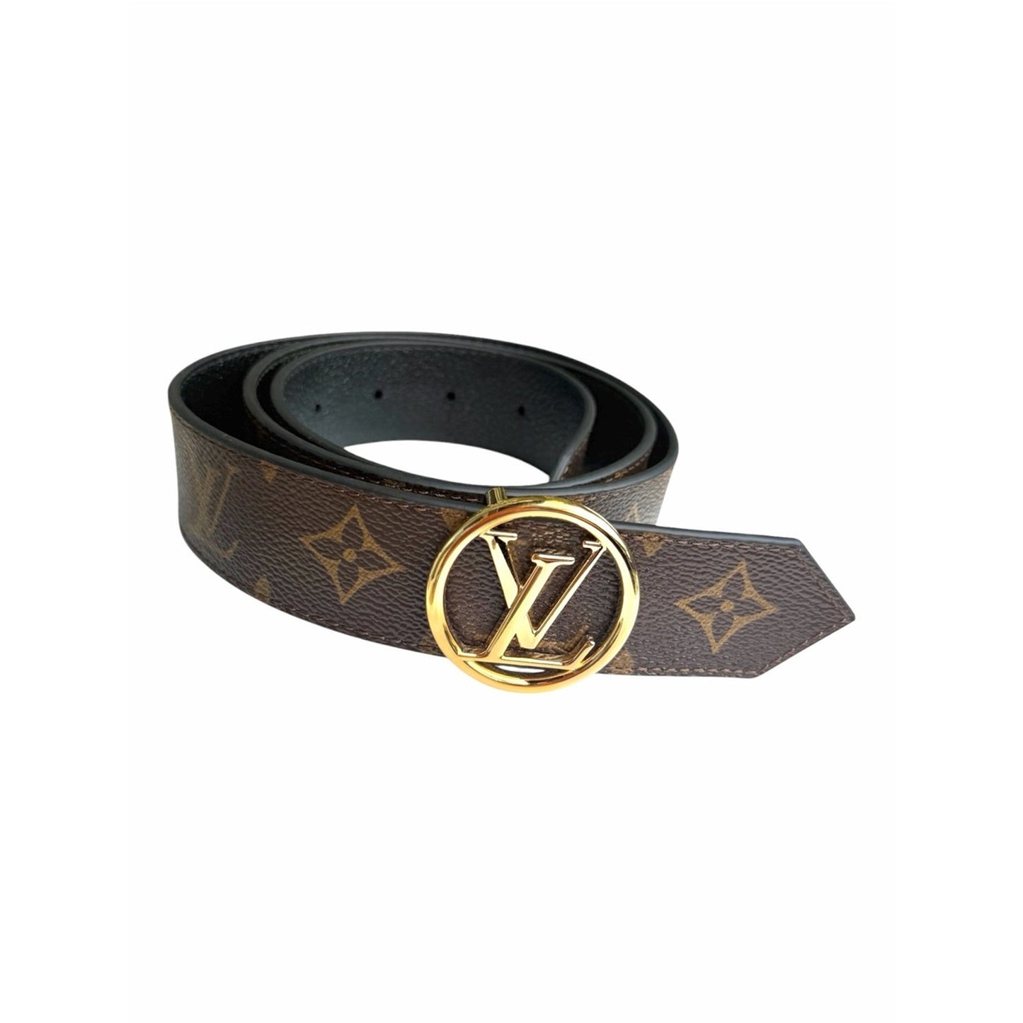 Unisex Louis Vuitton LV Circle Reversible Unisex Belt 35mm Size 90/36 NEW