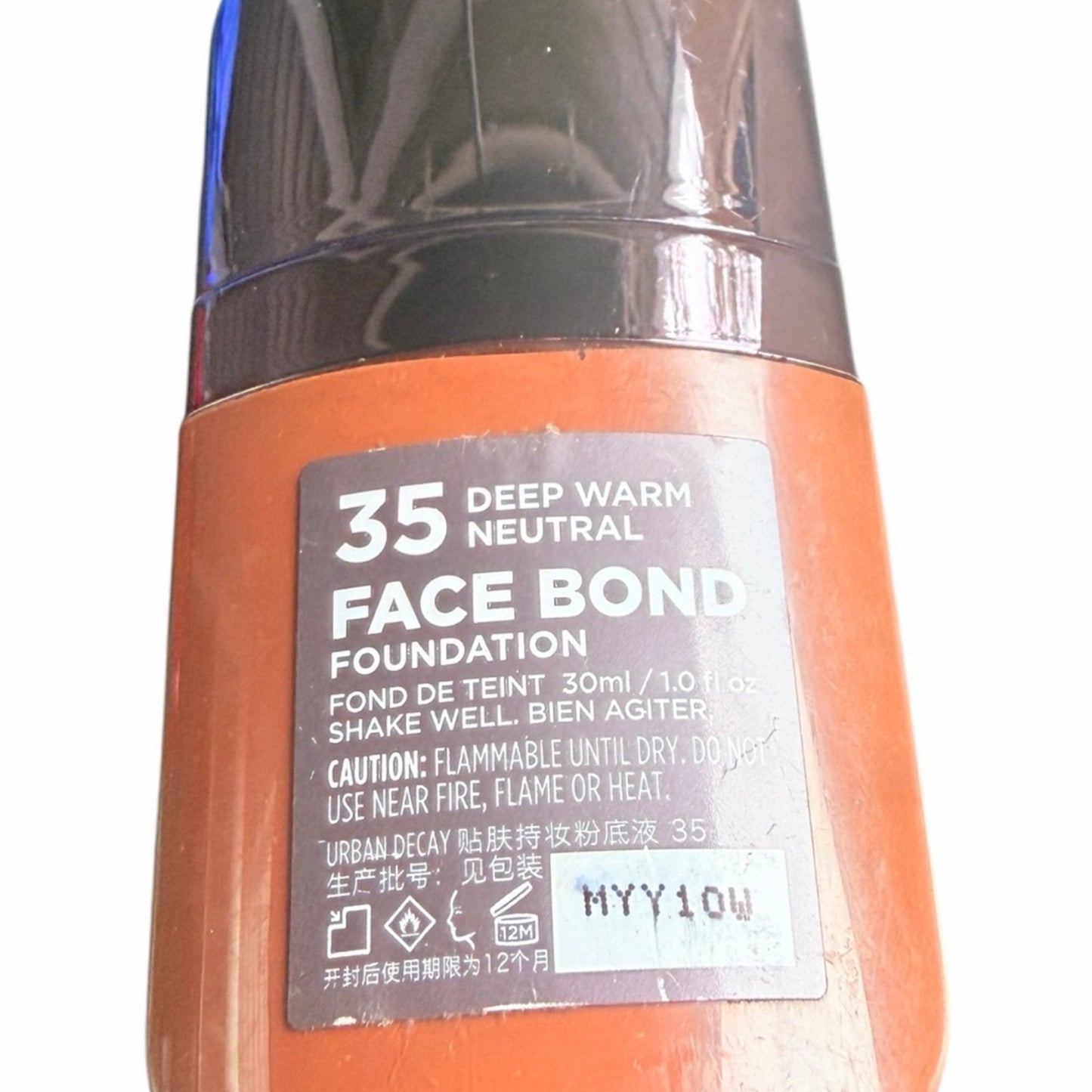 Urban Decay Face Bond Foundation 35 Deep Warm Neutral NEW Full Size MSRP $40