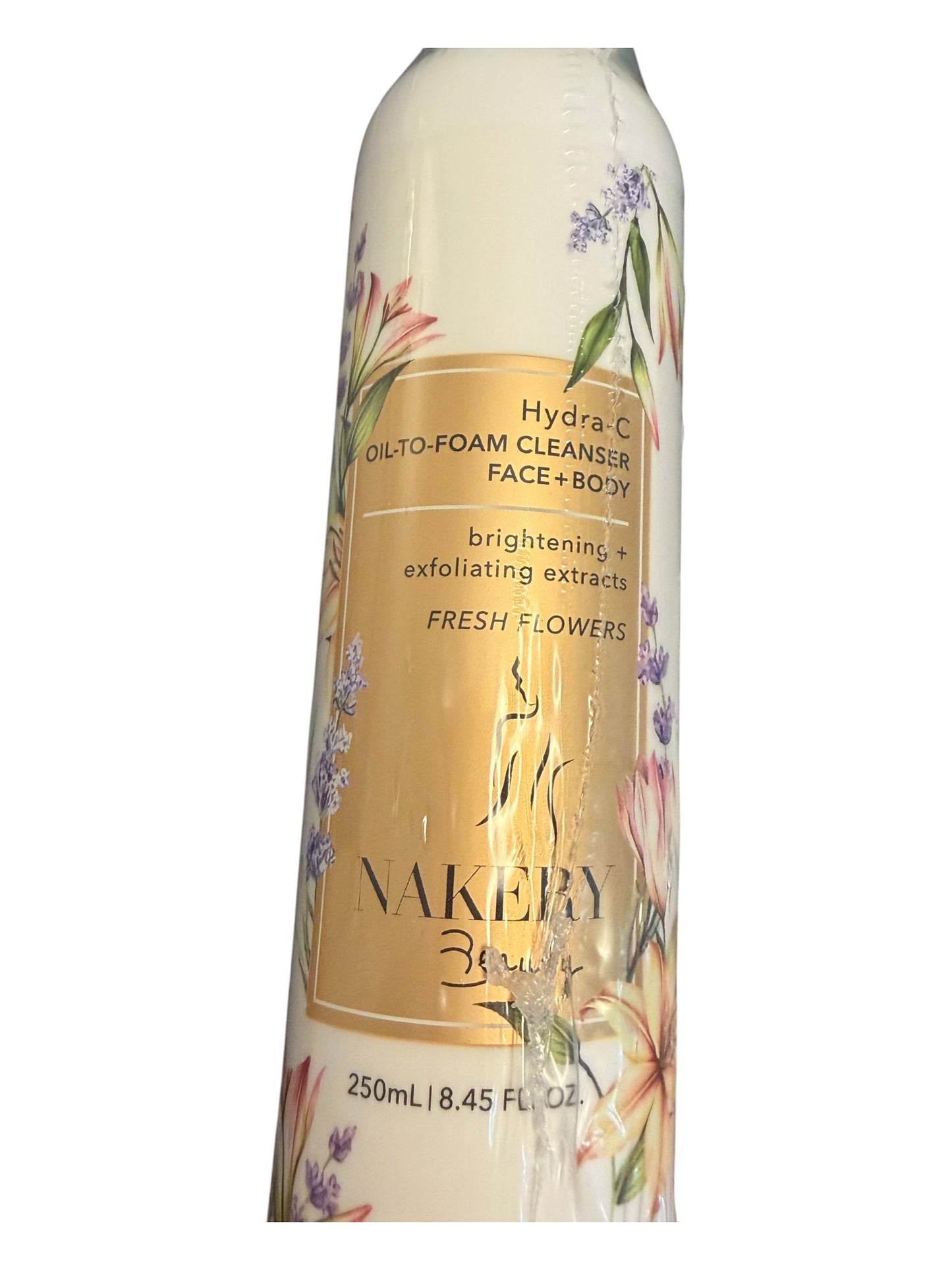 Nakery Beauty Hydra-C Oil-to-Foam Cleanser – Fresh Flowers
8.45 fl oz / 250 mL