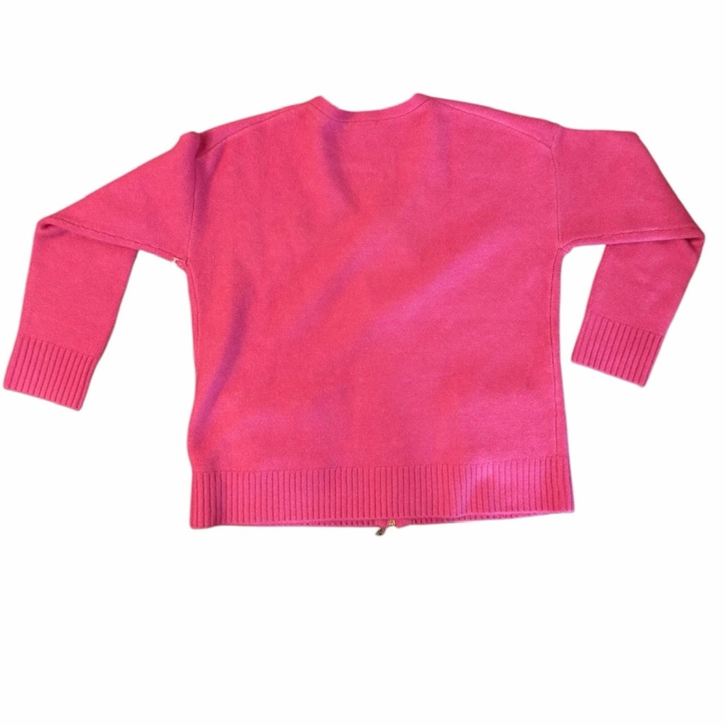 Splendid Zeena Zip-Up Cardigan — Pink — Size M — NWT