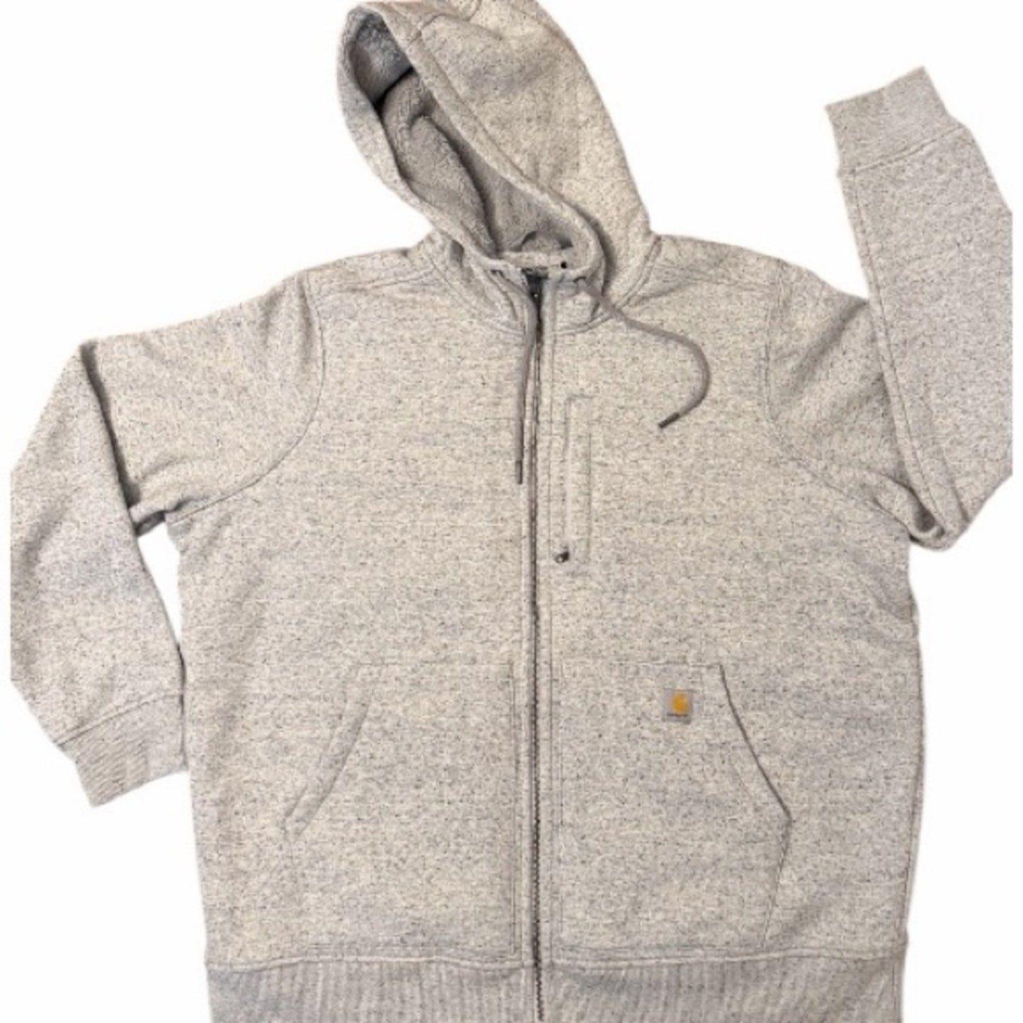 Carhartt Women's 1XL Sherpa Lined Full Zip Hoodie Jacket Gray NWT