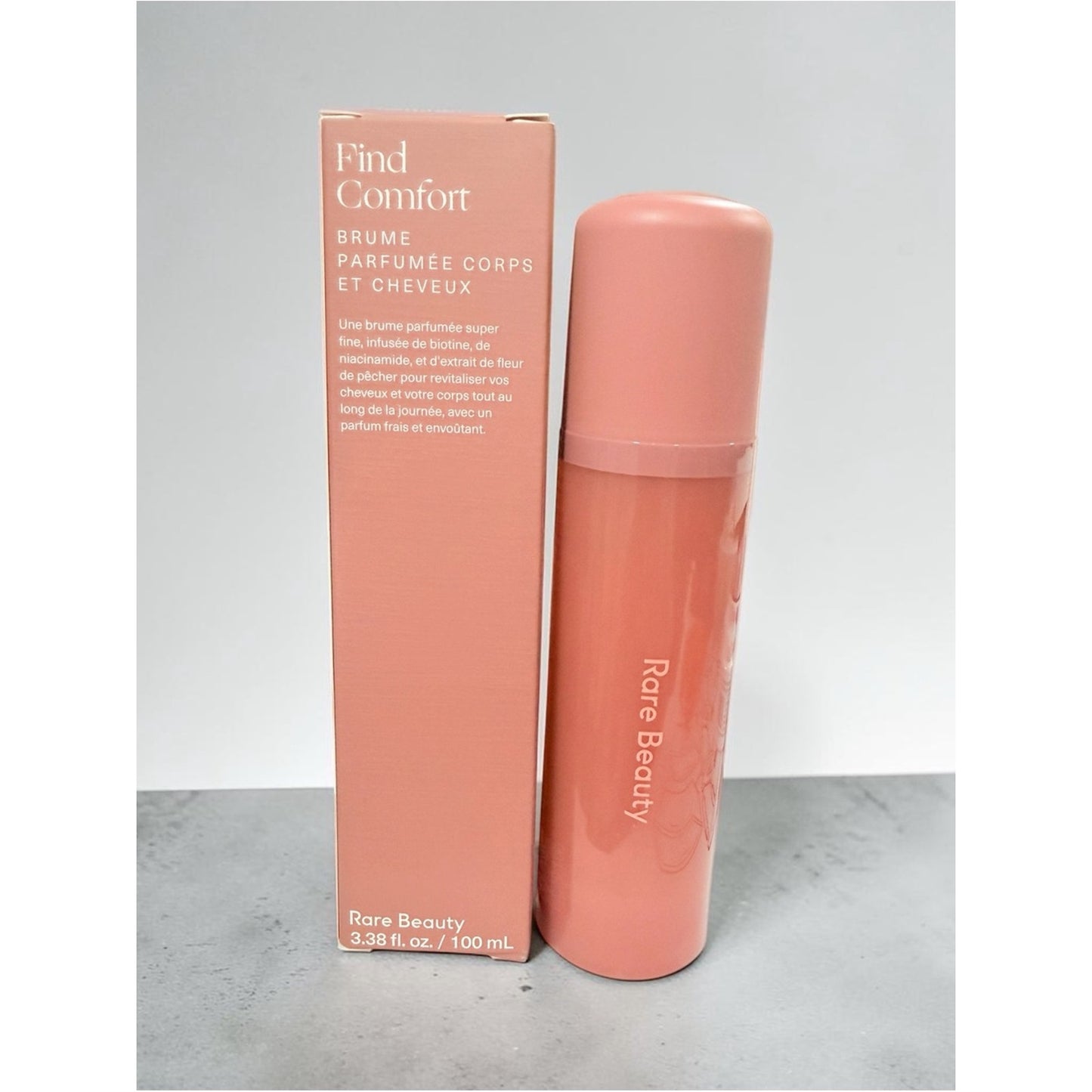 Rare Beauty Find Comfort Body & Hair Fragrance Mist 3.38 oz NIB 100 mL