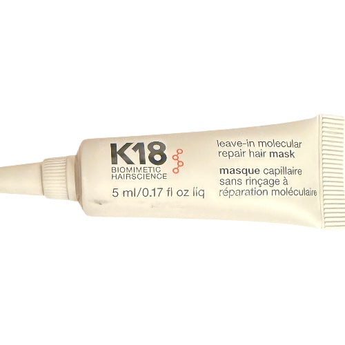 K18 Hair Repair Travel Set | Peptide Prep Detox Shampoo + Molecular Mask Duo