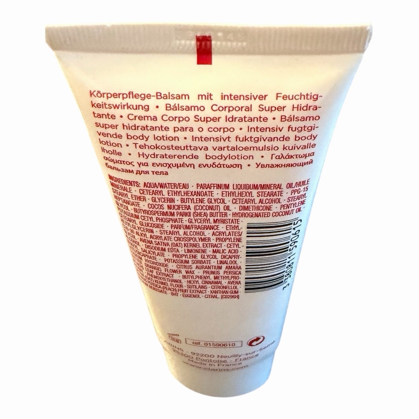 Clarins Moisture-Rich Body Lotion Shea Butter 3.2 oz / 100 ml Dry Skin