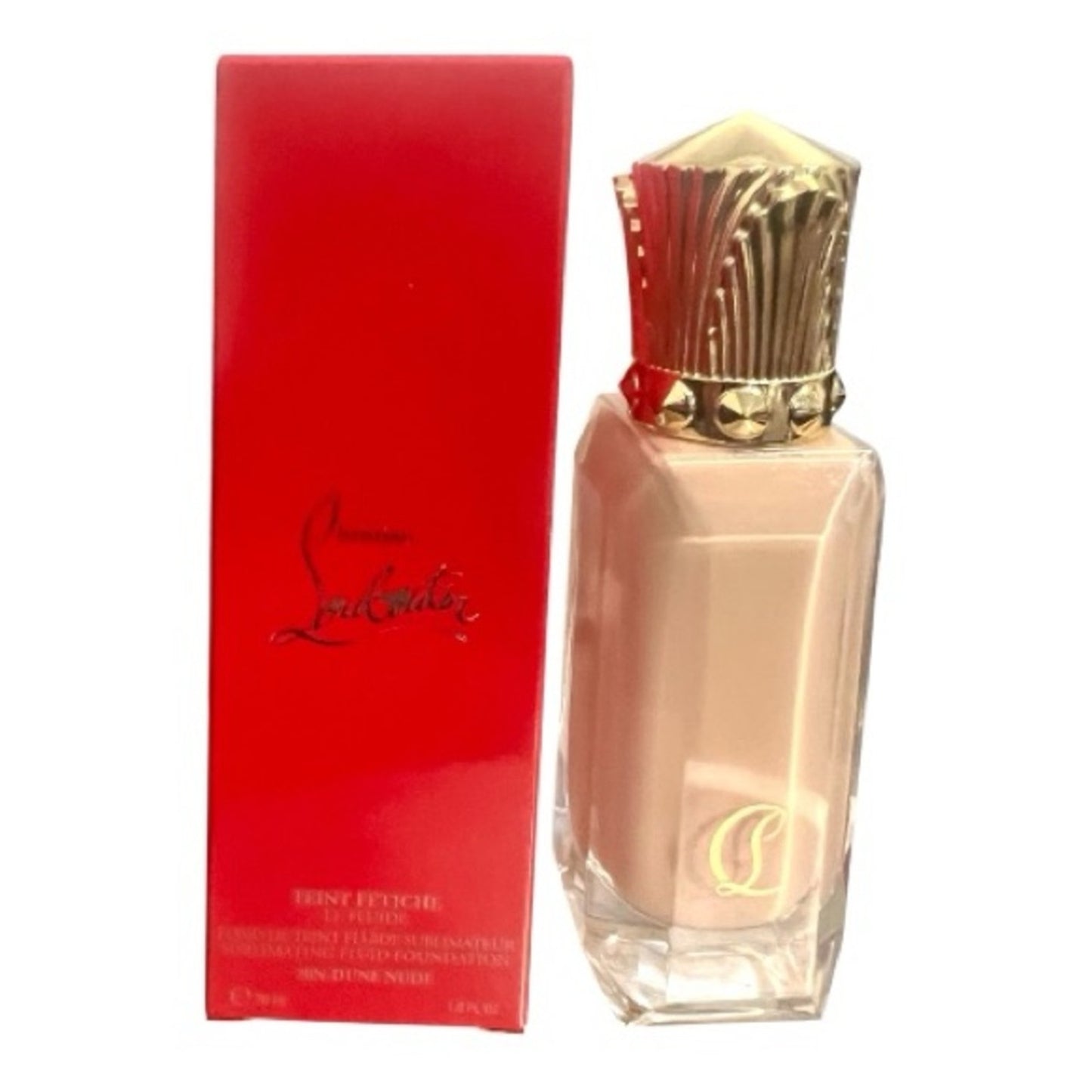 CHRISTIAN LOUBOUTIN Teint Fetiche Le Liquid Foundation 20N- Dune Nude NIB