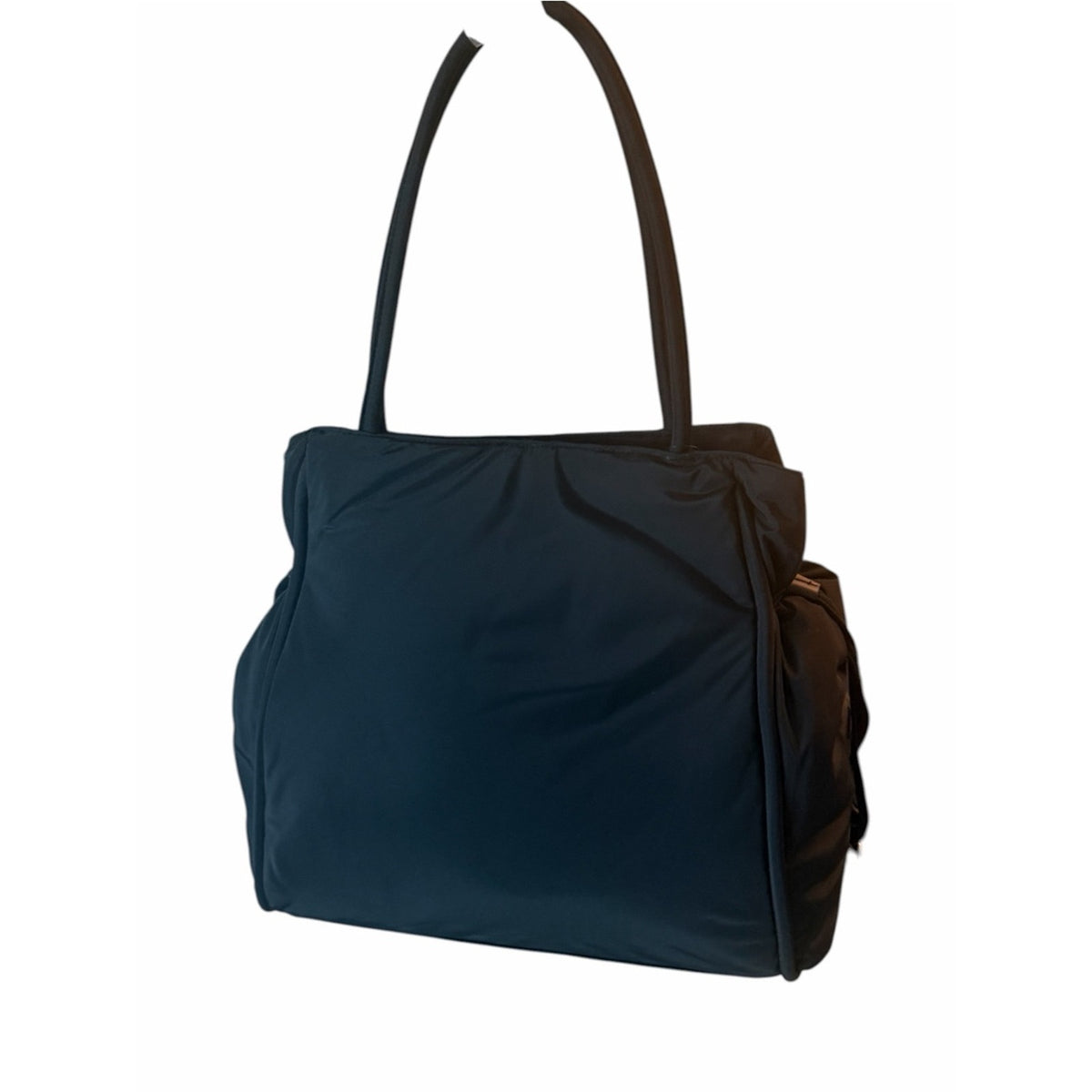 NEW Large Black Nylon Puffer Tote Bag - On 34th- Work Gym Travel