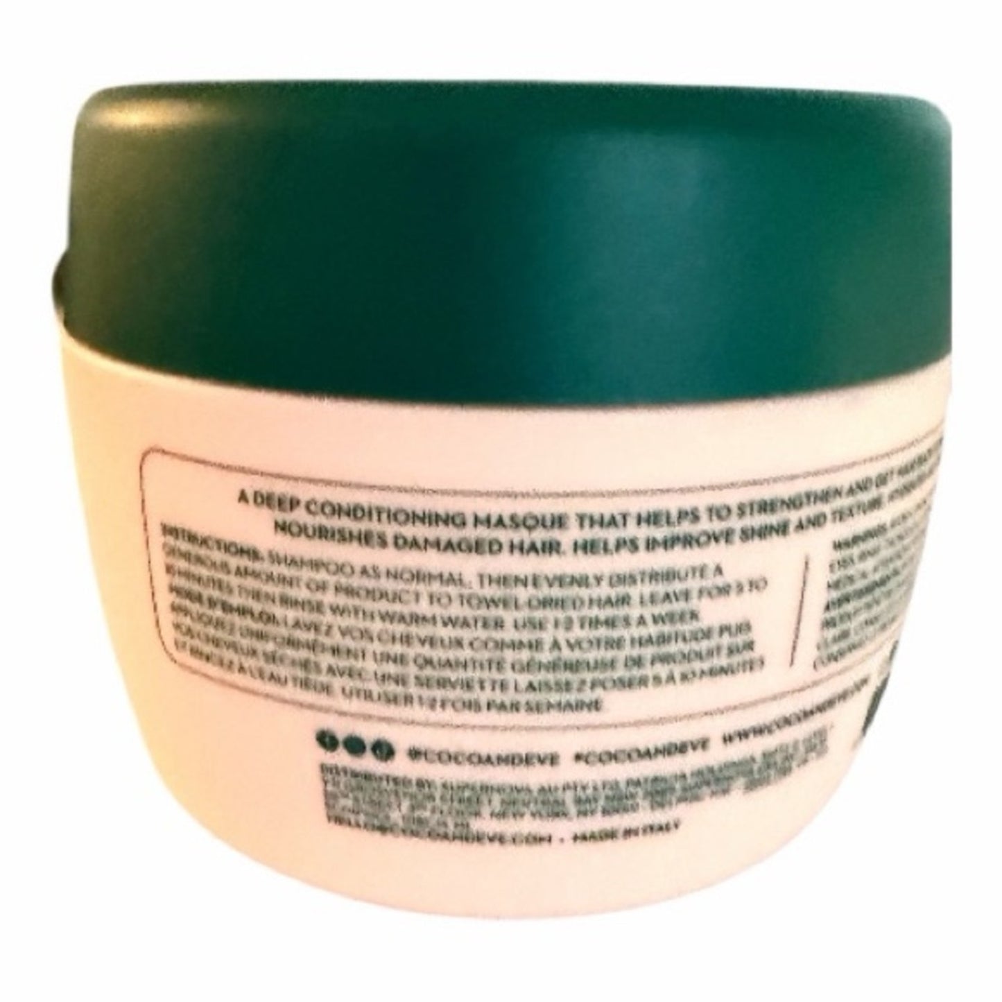 Coco & Eve Like a Virgin Hair Mask + Tangle Tamer Brush Set NIB