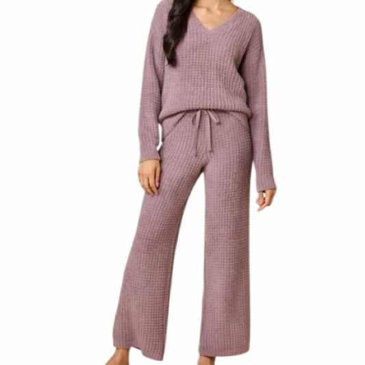 Softies XL Waffle Marshmallow Lounge Set Driftwood Oprah Favorite Things NWT