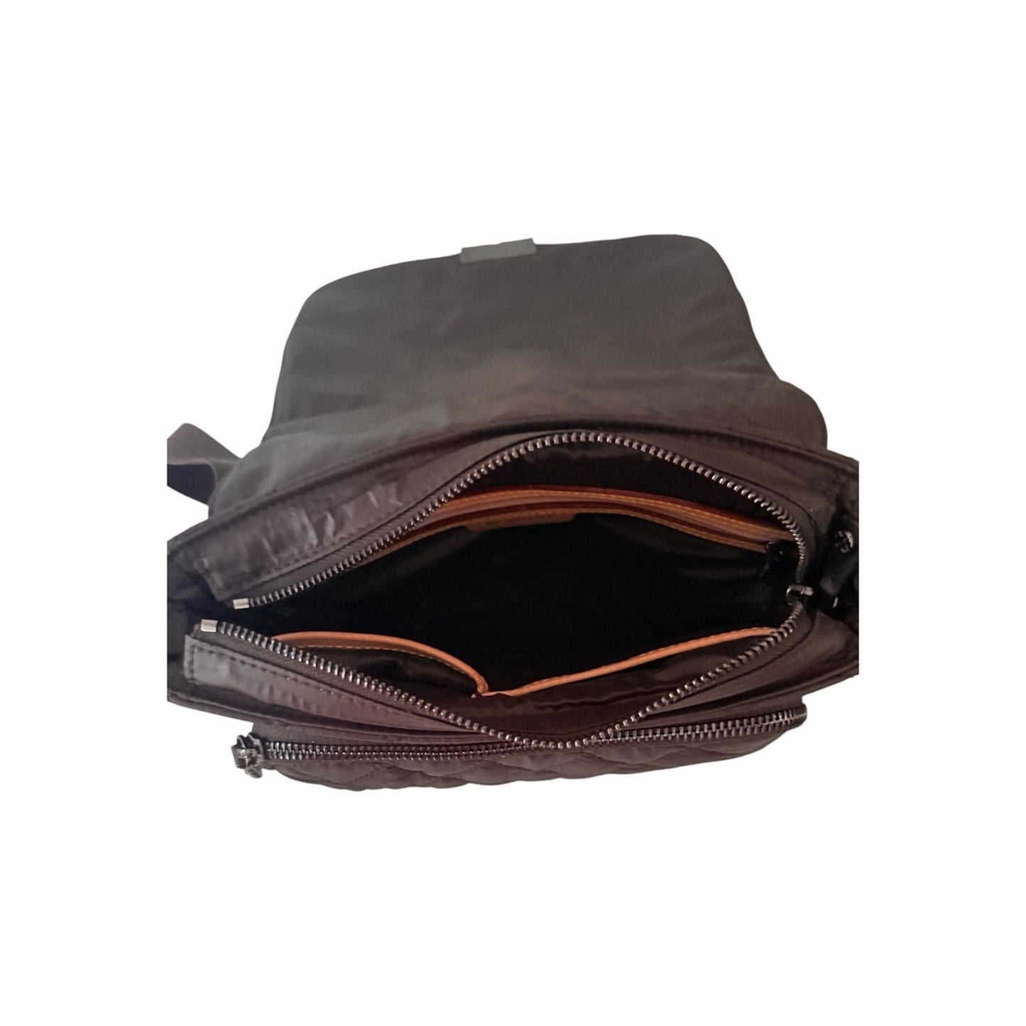 MZ Wallace Small Crosby Lock Crossbody Espresso Brown NWT 3 Straps