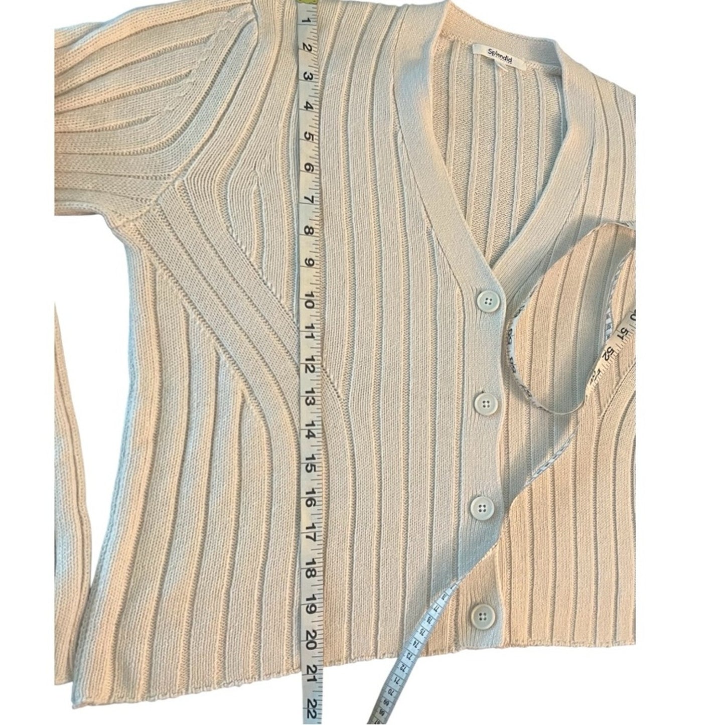 Splendid Kritzia Cardigan In Ivory Large NWT