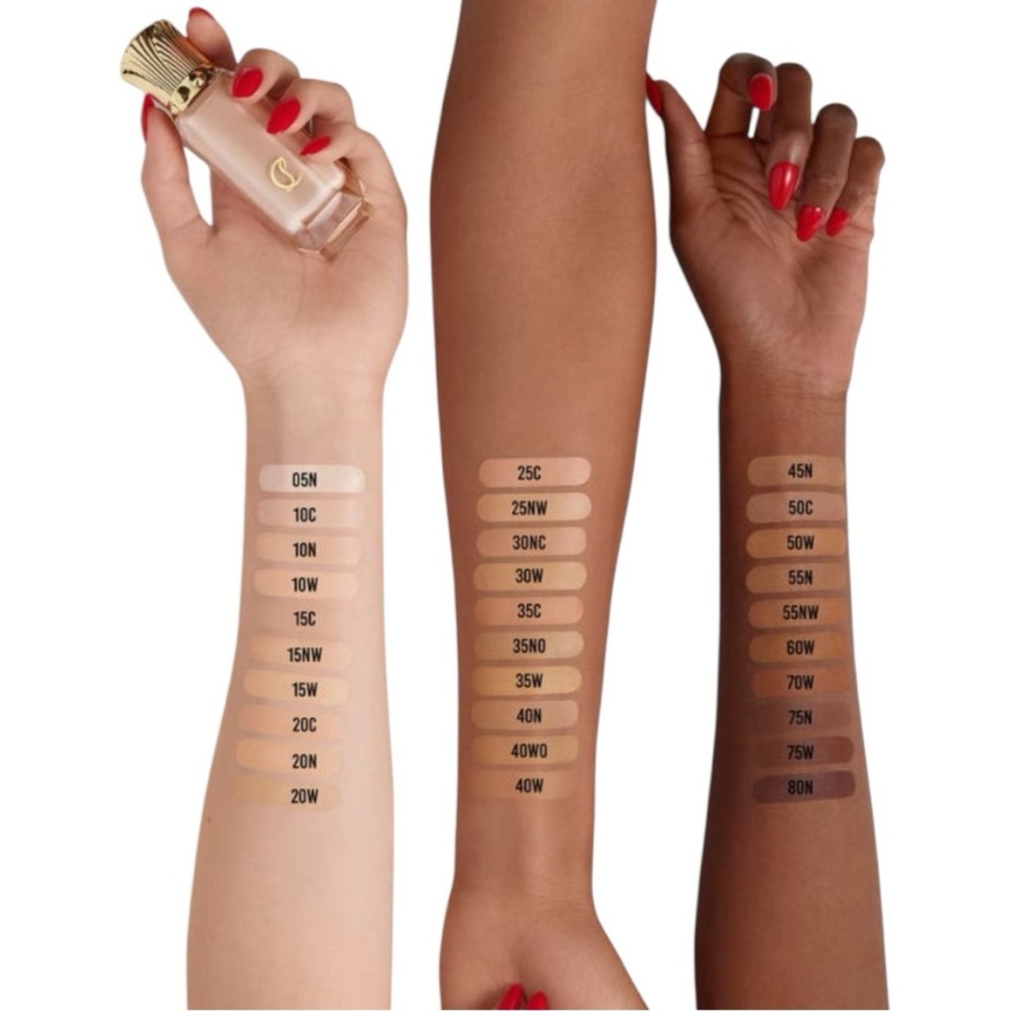 CHRISTIAN LOUBOUTIN Teint Fetiche Le Liquid Foundation 20N- Dune Nude NIB