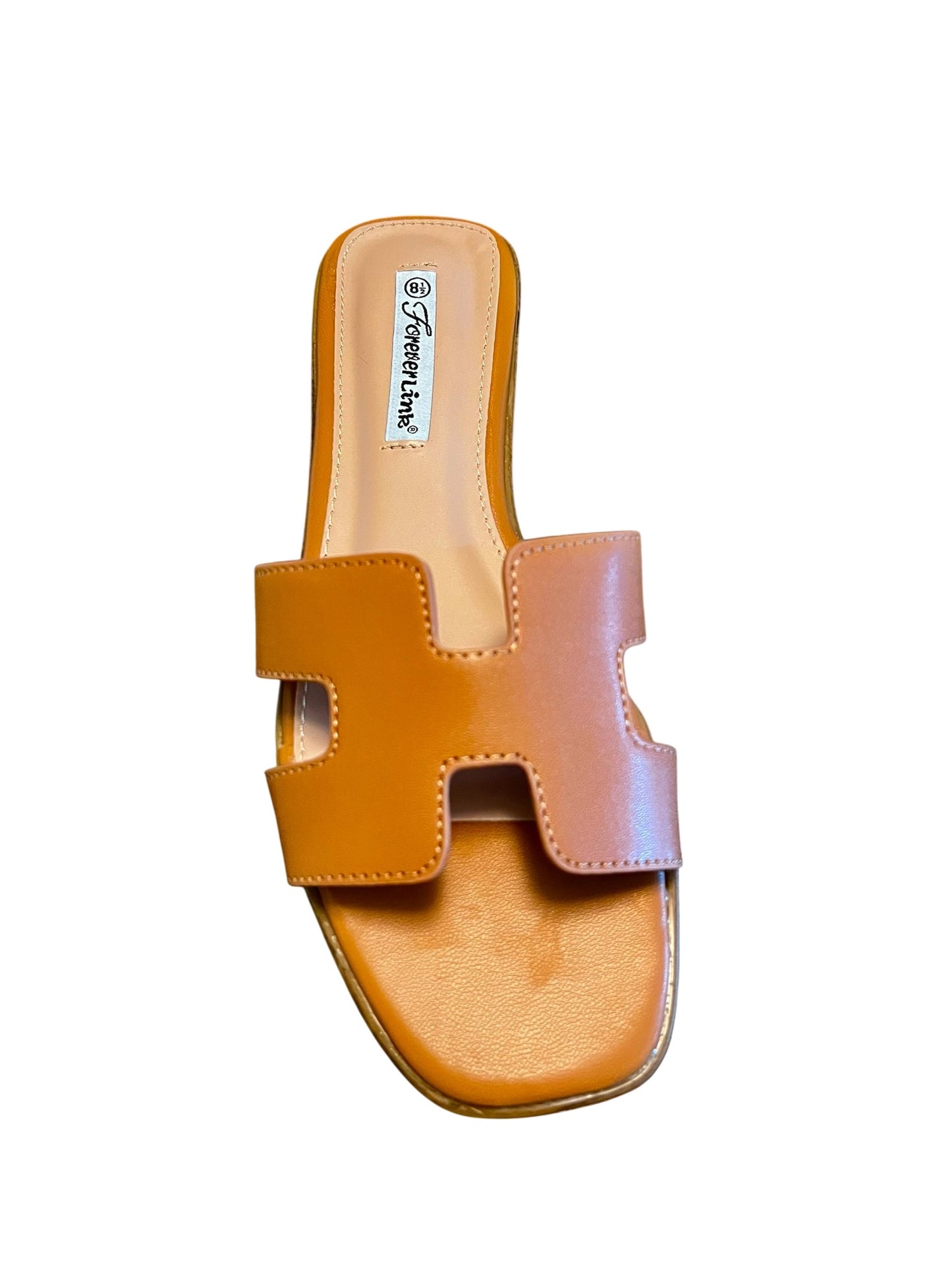 Stylish “H” Flat Sandal