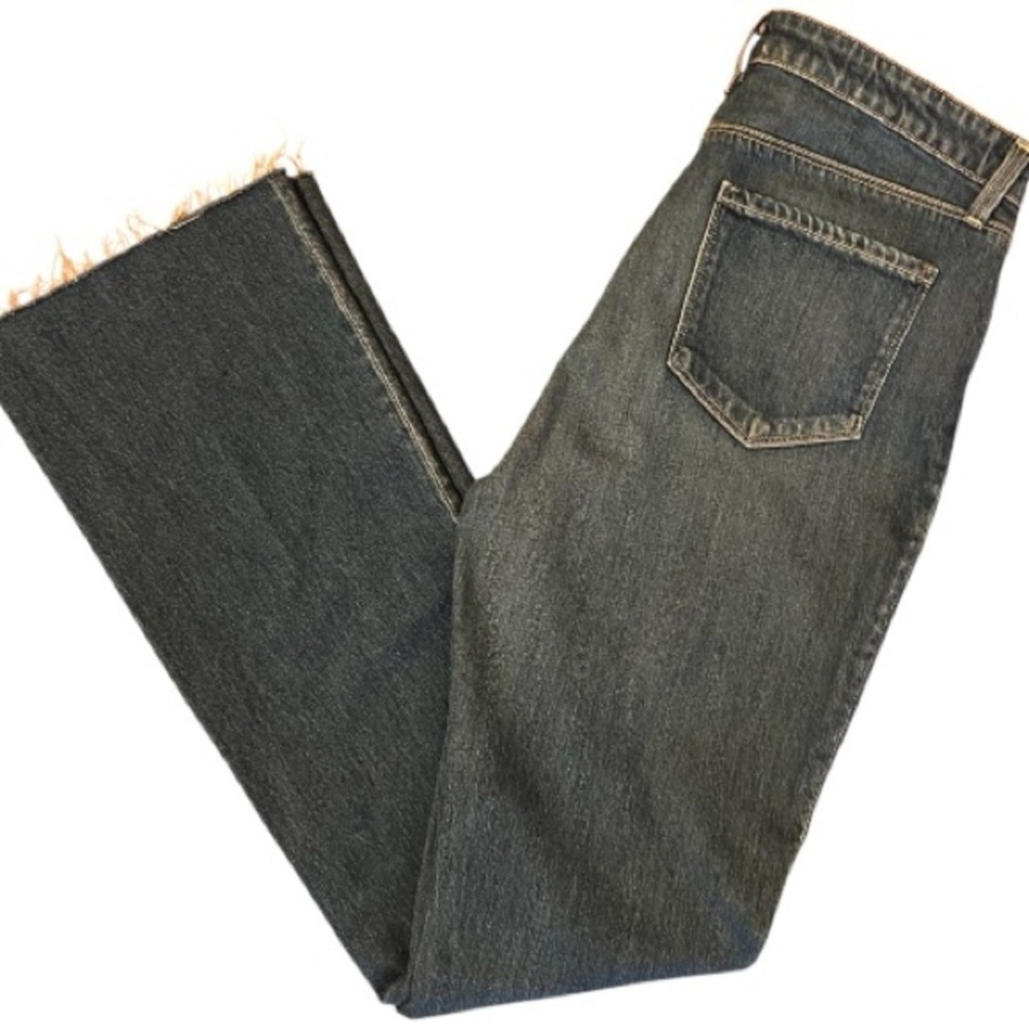 L'AGENCE Women’s High Rise Jeans size 12 Ruth Straight in Stockton color Blue Jeans