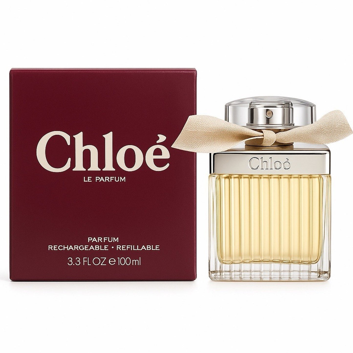 Chloé Le Parfum 3.3 oz -Parfum – NEW & SEALED – Rechargeable Refillable Vegan