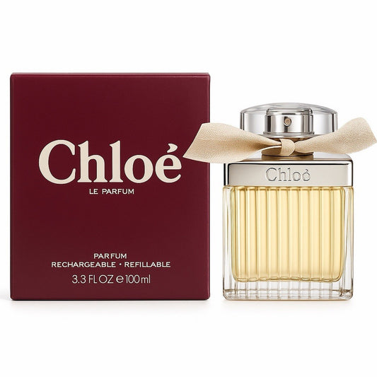 Chloé Le Parfum 3.3 oz -Parfum – NEW & SEALED – Rechargeable Refillable Vegan