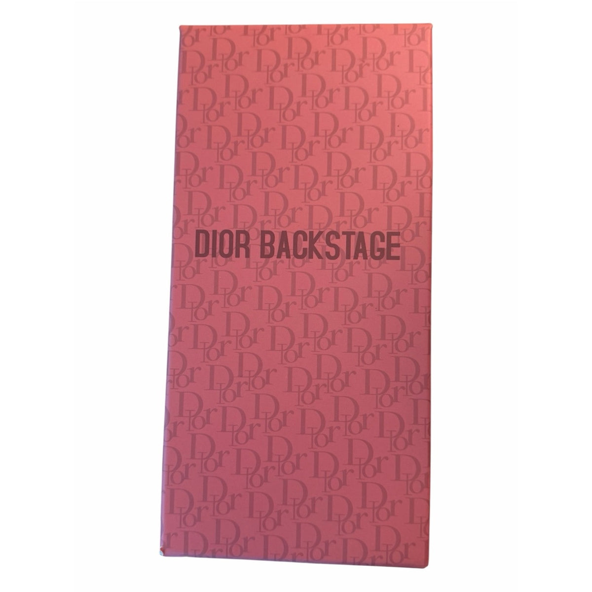 Dior Backstage Pink Holographic Oblique Tumbler 700ml w/ Straw & Box NEW