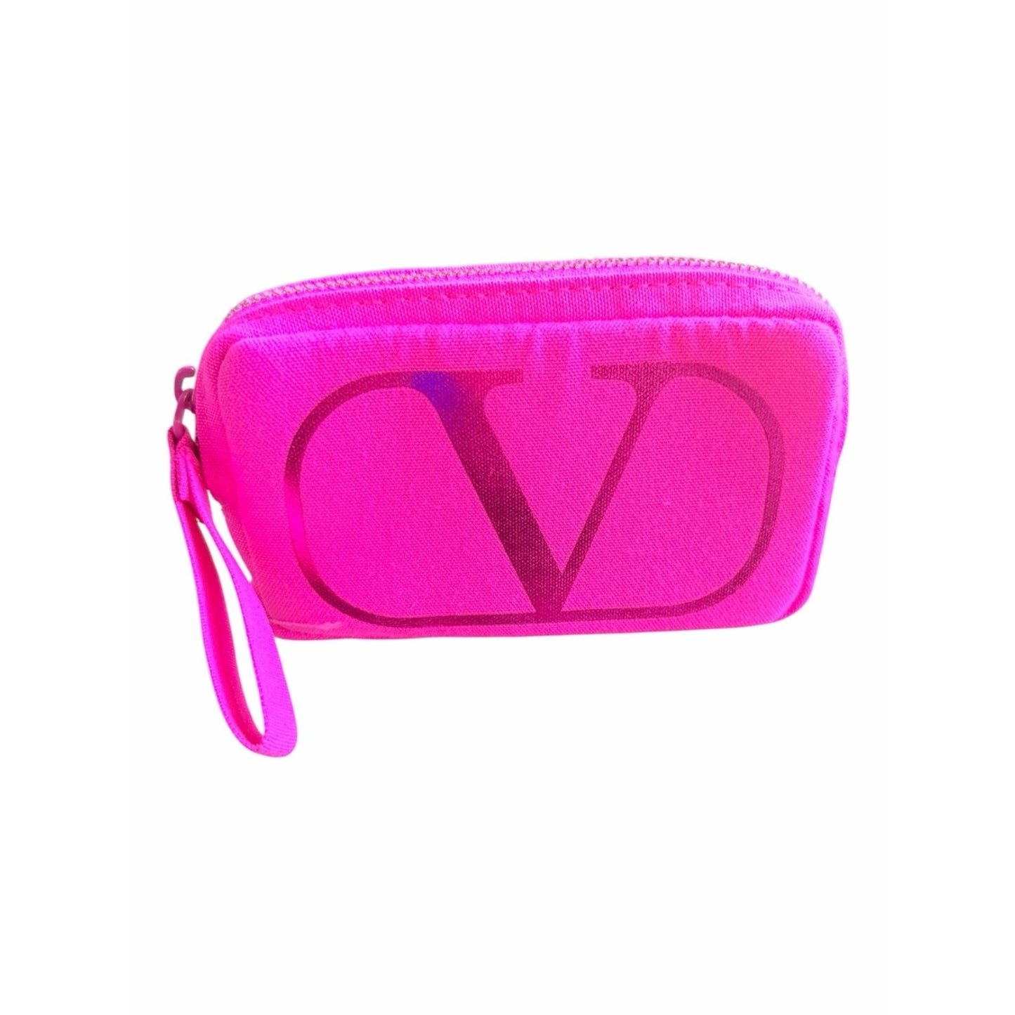 Valentino Spike Matte Lipstick 123R 100R Refill Pink VLogo Pouch Gift Set NIB