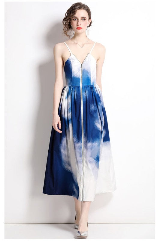 Vibrant Sleeveless Midi