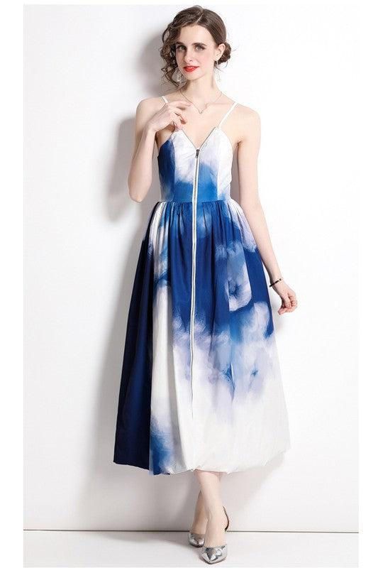 Vibrant Sleeveless Midi