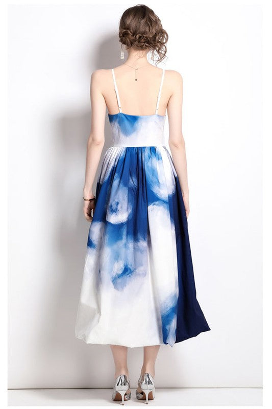 Vibrant Sleeveless Midi