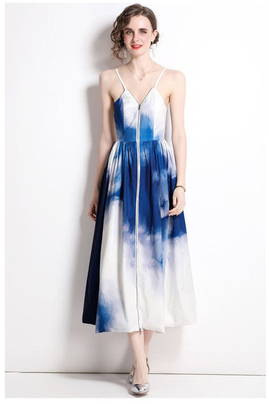 Vibrant Sleeveless Midi