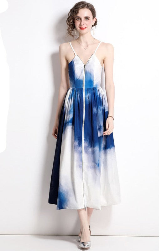 Vibrant Sleeveless Midi