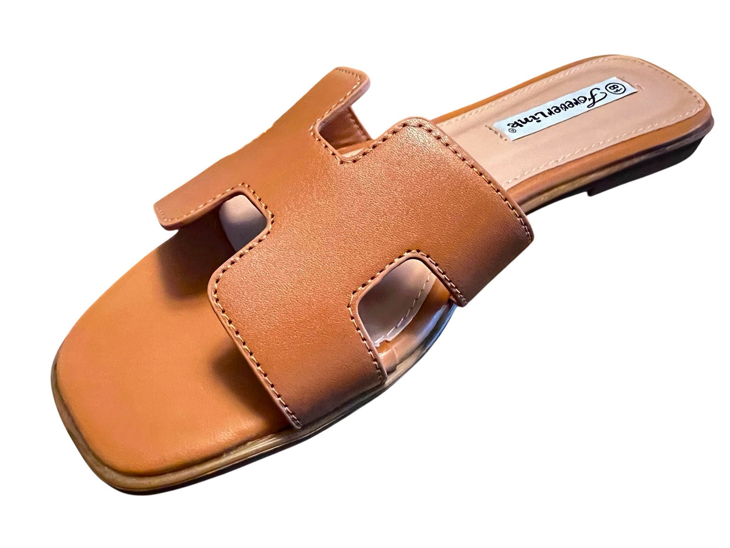Stylish “H” Flat Sandal