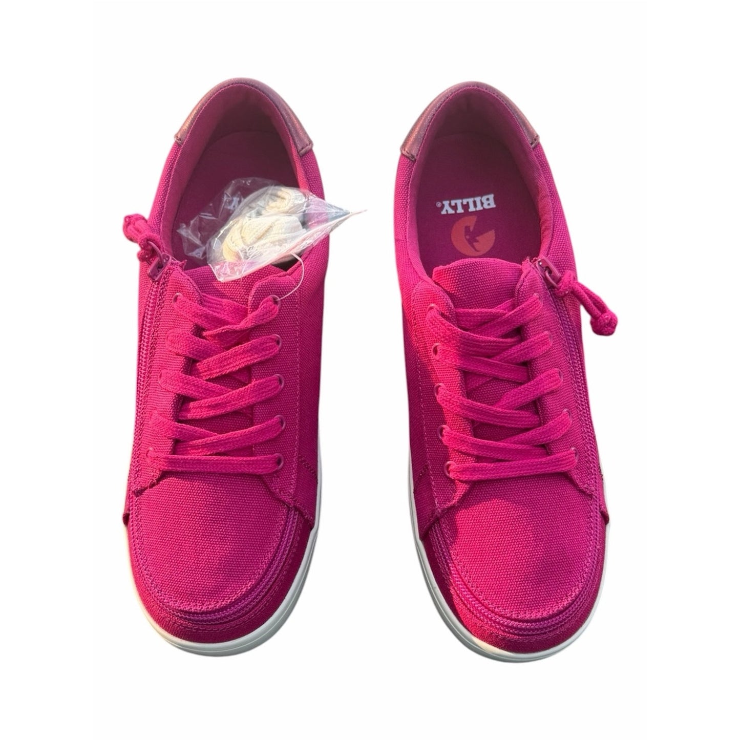 Billy Footwear Orchid Sneakers Women’s Size 7.5 NIB Adaptive Zip Shoes & Laces