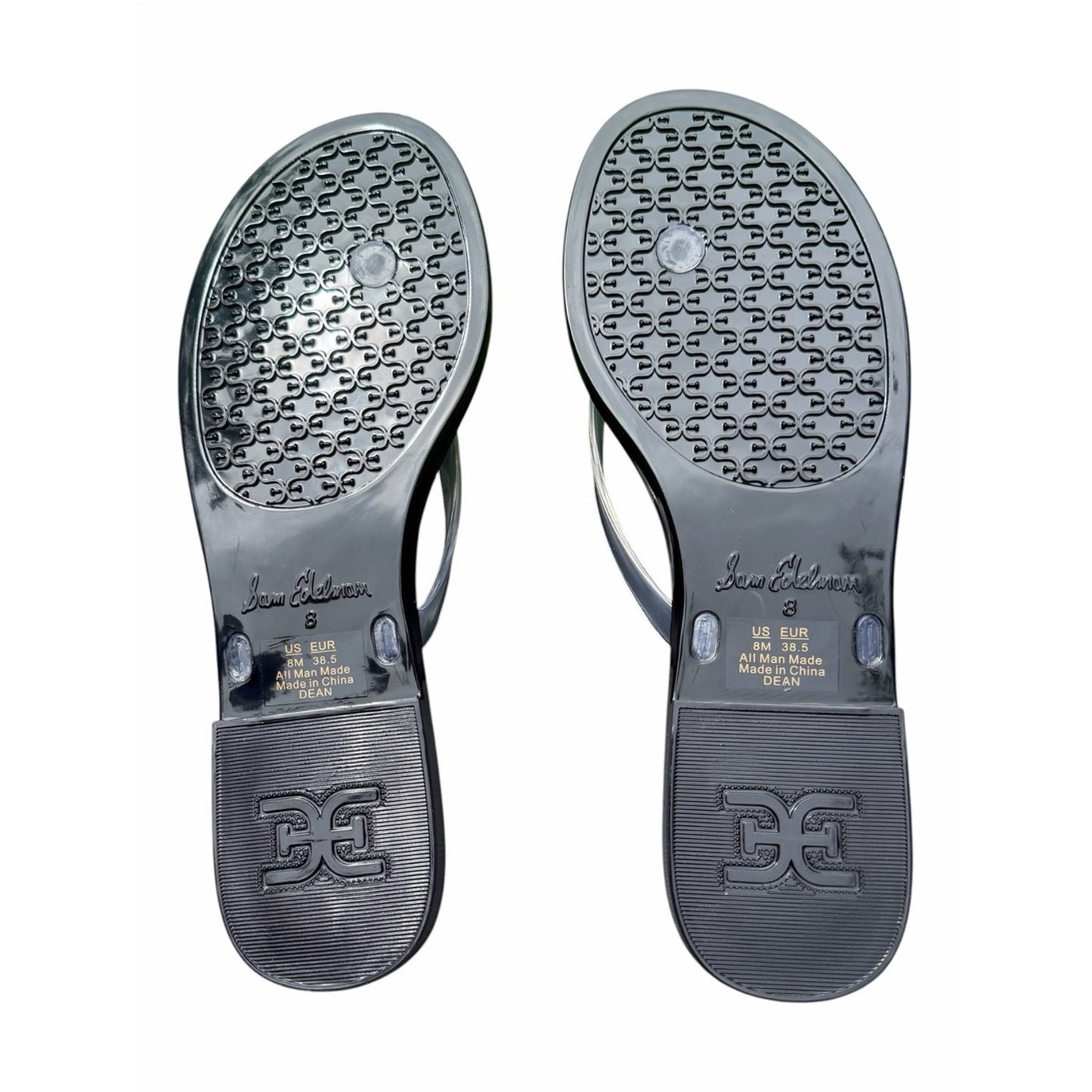 Sam Edelman Dean Clear Jelly Sandals NEW With Box Size 8