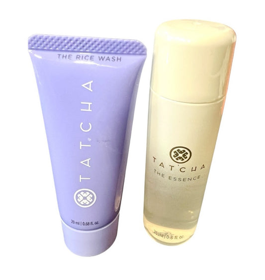 Tatcha Skin Care Set - Two Items
The Rice Wash The Essence
New