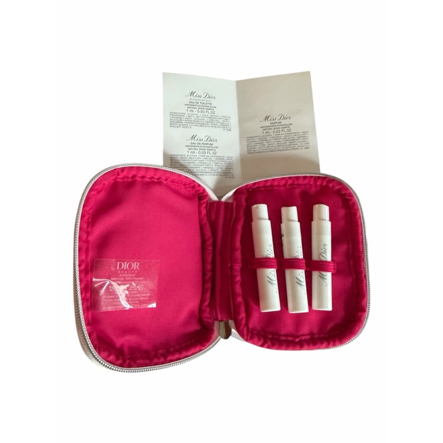 Dior Miss Dior Fragrance Discovery Set + Lip Maximizer 001 + Zip Pouch